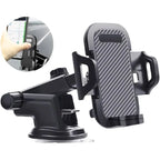 Car Phone Holder 360° Rotation Phone Holder for Car Quick Release Adjustable Car Phone Mount Dashboard for iPhone Samsung Xiaomi