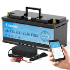 Limited Time Promotion EU Stock 12V Lifepo4 Battery 100Ah 120Ah 180Ah 200Ah 300Ah Support  Series for RV Marine Trolling Motor