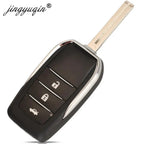 jingyuqin 2/3 Buttons Modified Flip Remote Key Shell Case For Lexus RX300 RX350 RX400h SC430 GX470 LS400 GS300 ES300 ES330 LX470 CM World