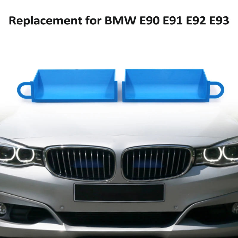 Air Intake Scoops 2PCS Dynamic Cold Air Intake Systems Replacement for BMW E90 E91 E92 E93 Air Intake Scoop Plastic Material CM World