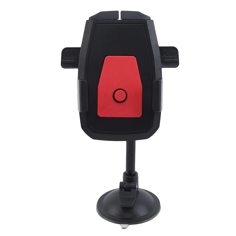 New Car Phone Holder Bracket Mount Cup Holder Universal Car Mount Mobile Suction Windshield Phone Locking Car-Accessories CM World