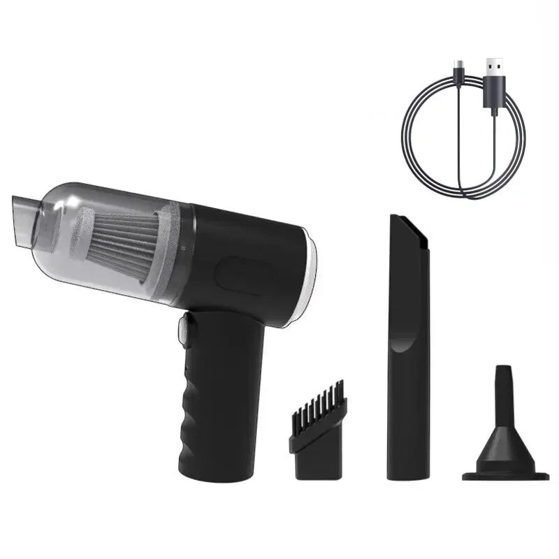 9000Pa Wireless Car Vacuum Cleaner USB Charging 1200mAh Portable Cleaning Appliance Mini Wet and Dry Vacuum Cleaner Household CM World