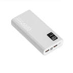 50000mAh Power Bank For Xiaomi iPhone Samsung 66W Super Fast Charging For 22.5W  Built-in 4 Cables Portable Digital Powerbank Car Mobile World