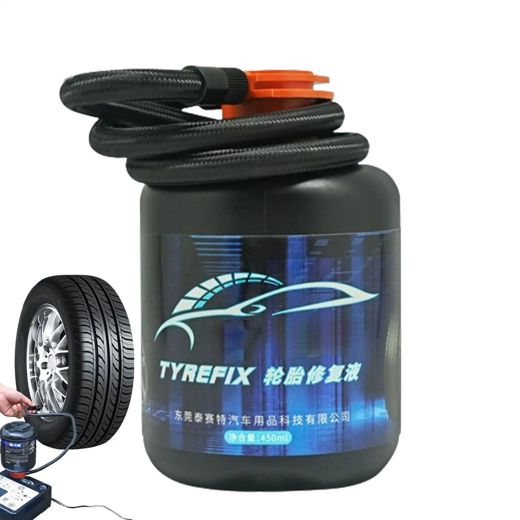 450ml Car Tire Repair Fluid Puncture Repair Sealant Automatic Tire Repair Fluid Grade Tire Repair Sealant Quick Inflator Tools