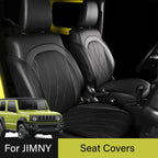 Car Seat Cover Luxury Fully Surround Pad PU Leather Cushion Modified Water Proof Interior Accessories For Suzuki JIMNY Jb64 Jb74 CM World