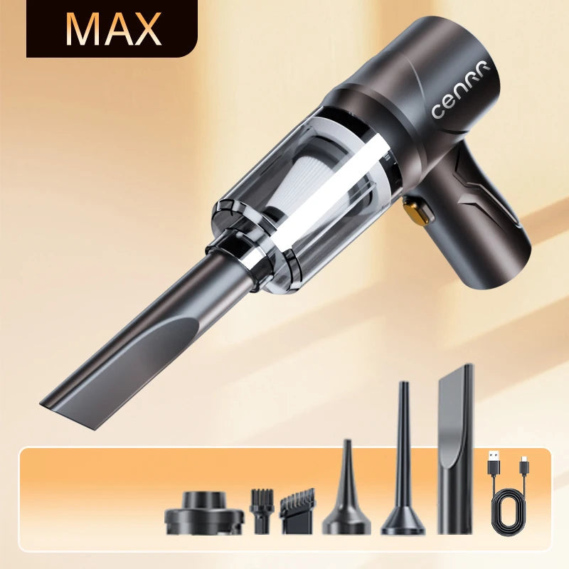 CENRR NEW 895000PA Car Vacuum Cleaner Cordless Powerful Wireless Car Cleaner Cleaning Machine HandHeld Portable Vacuum Cleaner CM World