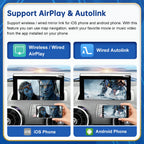 Road Top Wireless Android Auto For Audi Car A1 AT Q3 3G MMI RMC 2013-2018 Carplay Interface Mirror Link Air Play CM World