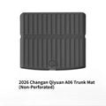 For Models of Changan Qiyuan A06 2026 Car Mats, All-season Waterproof TPE Floor Mats and Trunk Liners