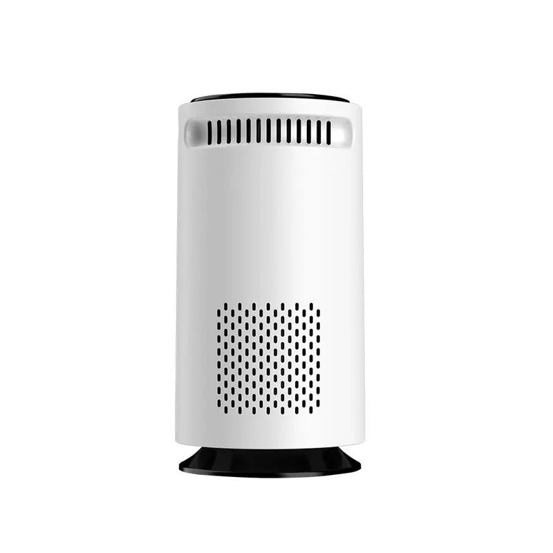 Portable Car Air Purifier Negative Ion & HEPA Filter Low Noise DeodorizerDust Smoke Removal Compact Design for Car Home Use CM World