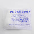 Disposable Clear Car Cover - Universal PE Waterproof Dust Protector Throw-Away Transparent Indoor Auto Body Dustproof Protection Car Mobile World