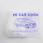 Disposable Clear Car Cover - Universal PE Waterproof Dust Protector Throw-Away Transparent Indoor Auto Body Dustproof Protection Car Mobile World