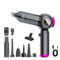 brushless vacuum cleaner for car and home vacuum cleaner, washing, blowing and pumping USB large suction power  vacuum cleaner Car Mobile World