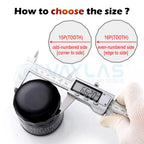 1/2" Square Dr. Steel 74mm Oil Filter Wrench Cap Housing Tool Remover 8 Flutes Universal For FIAT Car Mobile World