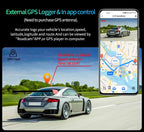 3 Camera Dash Cam 4K Car DVR Front Inside Rear 1080P GPS Tracking Night Vision Video Registrator Dashcam Parking Monitor Car Mobile World