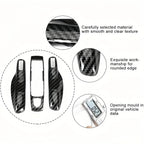 3 Pieces Set of Carbon Fiber Car Key Protection Case Suitable for Porsche Panamera, Macan, Cayenne, 911, 718 (Boxed) CM World