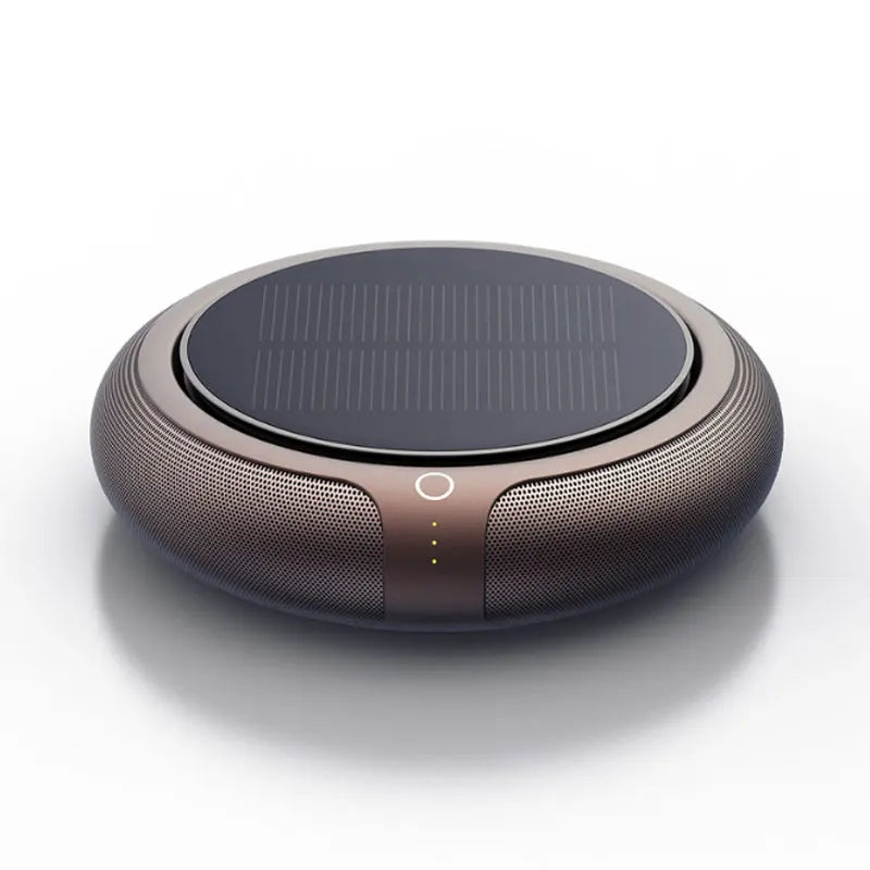 Solar Car Air Purifier Aromatherapy Machine with Three-Speed Adjustment Formaldehyde Odor Removal Triple-Layer Composite Filter CM World
