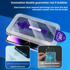 4pcs 360° Anti-Spy Tempered Glass Screen Protector, for Iphone 13/14/15/16/17 Series, Anti-Fingerprint, Anti-Scratch