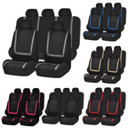 Universal Stripe Style Polyester Fabric Car Seat Covers car Leather Seat Covers CM World