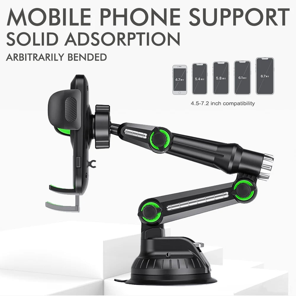 Suction Cup Phone Holder Windshield/Dashboard/Window Universal Suction Cup Car Phone Holder Mount with Sticky Gel Pad Compatib CM World