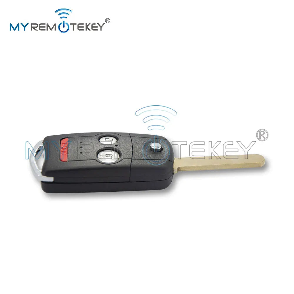 MYREMOTEKEY Flip Car Remote Key Shell Fob 2/3/4 Buttons MLBHLIK-1T for Honda Acura Civic Accord Jazz CRV HRV Key Case Housing CM World