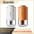 Car Humidifier 2000mAh Built-in Battery Wireless Use Antibacterial Air Purifier Aroma Essential Oil Diffuser Home High Quality