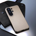 Luxury Genuine Leather Case for Samsung Galaxy S26 Ultra S26+ S26 5G Strong Magnetic Cover Soft Touch Shockproof Hard Back Shell