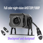 High-definition full-color night vision truck reversing camera 12V/24V image 1080P/720P vehicle monitoring camera