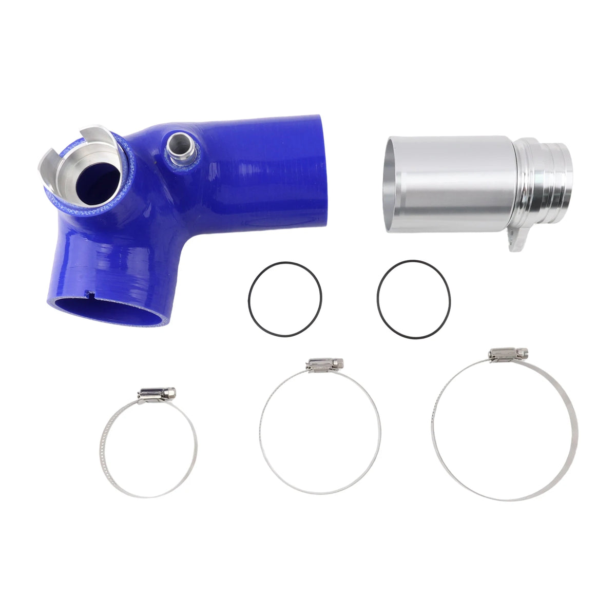 Heavy-Duty Billet Aluminum Silicone Intake Hose Pipe - Turbo Inlet Upgrade for BMW N20 xDrive 2.0L (228i/320i/328i/428i/528i)