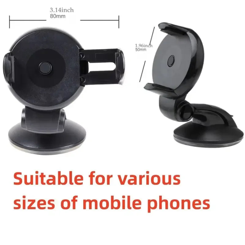 Universal Mobile Car Phone Holder for Phone In Car Holder Windshield Cell Stand Support Smartphone Voiture Mobile Phone Holder