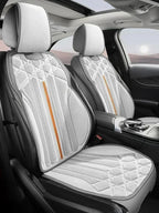 Universal Suede Car Seat Covers - Breathable Car Seat Protector,Seat Covers for Cars Full Set,Internal Spare Parts Seat Cushion CM World
