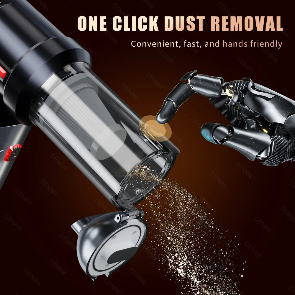 CENRR 998000PA Powerful Vacuum Cleaner Mini Cordless Portable Car Vacuum Cleaner for Home Appliance Handheld Blower Car Cleaner
