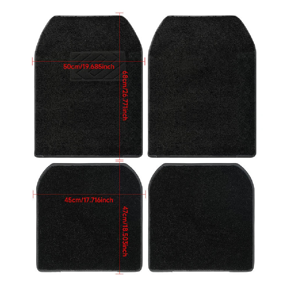 1Set Starlight LED Floor Mats for Car, Starry Sky Luminous Carpet, Anti-Slip Waterproof Universal Fit Mats for SUV Truck Vehicle