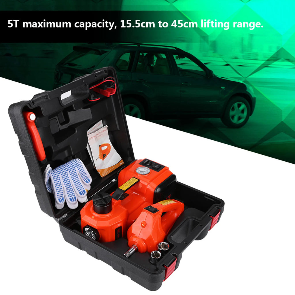 5Ton 12V  Automotive Car Electric Floor Jack  Garage and Emergency Equipment Auto Jack Electric Jack Auto Electric Jack CM World