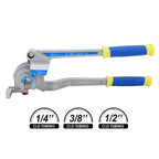 180 Degree Tube Bender 3-In-1 Small Multi-purpose Bender for Copper Pipe Aluminum Pipe Iron Pipe Stainless Steel Pipe CM World