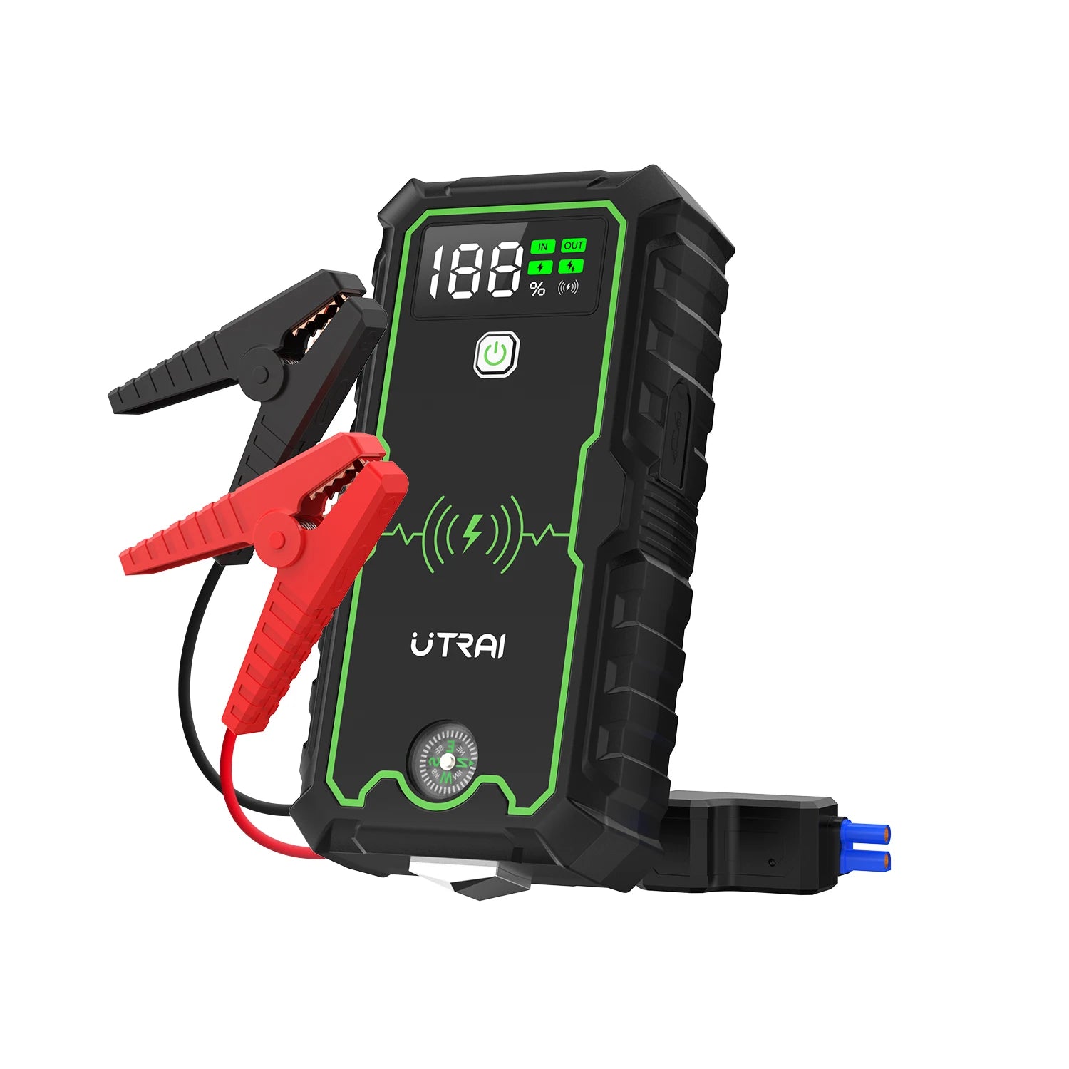 UTRAI Power Bank  2000A Jump Starter Portable Charger Car Booster 12V Auto Starting Device Emergency Car Battery Starter CM World