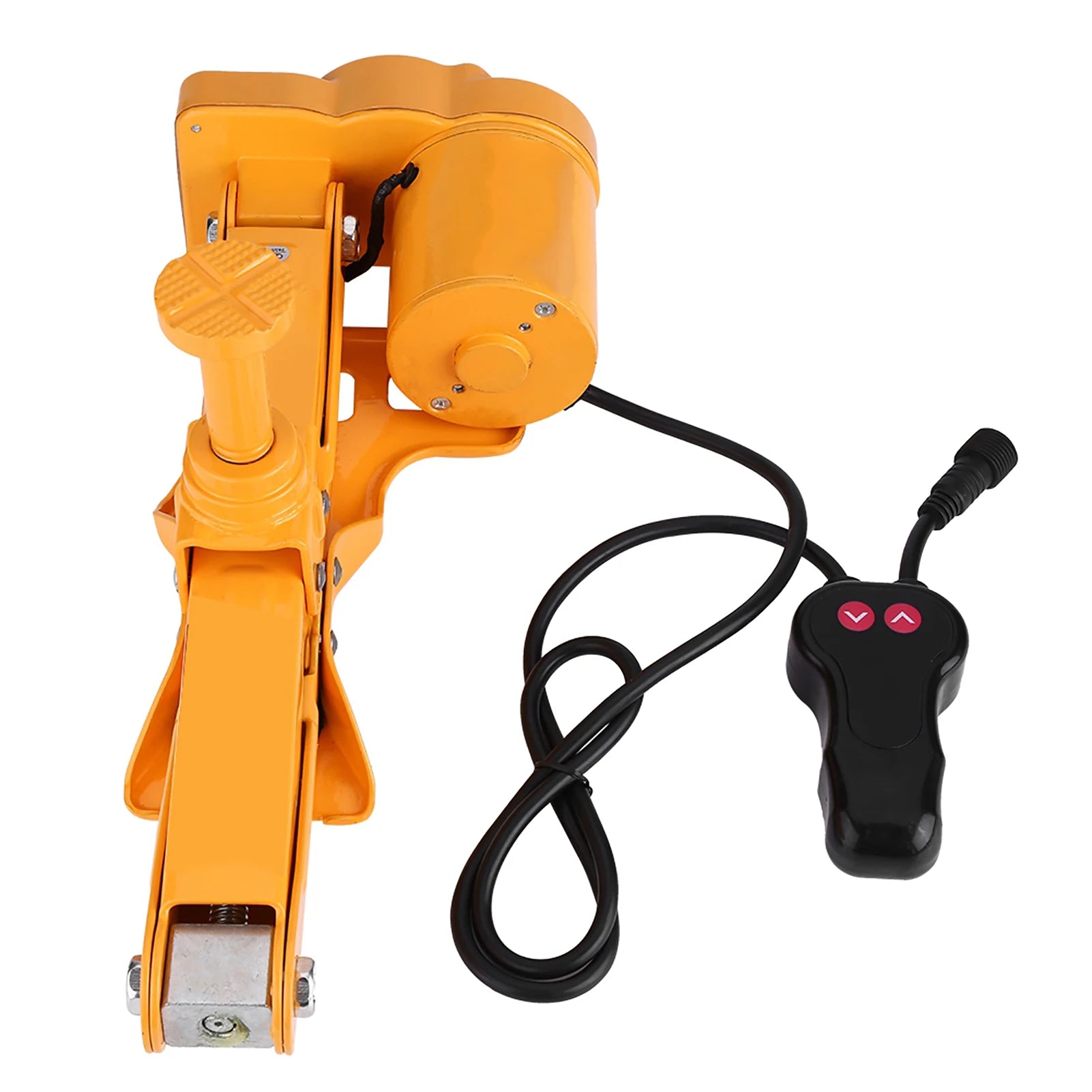 12V Compact Electric Car Jack with Tire Inflater & Lift Platform - 3T Capacity Portable Vehicle Lift for Cars, SUVs, Trucks - Qu CM World