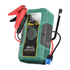 12V Car Jump Starter with Air Compressor, Portable Battery Booster Power Bank, Tire Inflator Pump for SUV Auto Emergency Kit