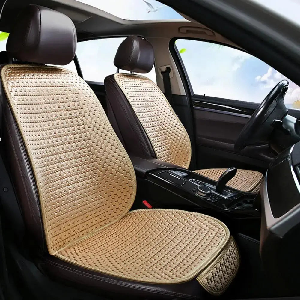 Car Cushion Summer Cool Cushion Ice Silk Seat Cover Car Cushion Seasonal Universal Cool Cushion Car Mobile World