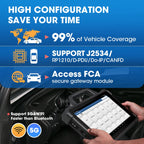 LAUNCH X-431 PAD7 ELITE PAD7 PADVII Car Diagnostic Tools J2534 Smartlink Automotive Scanner Auto Diagnost Online Programming OBD