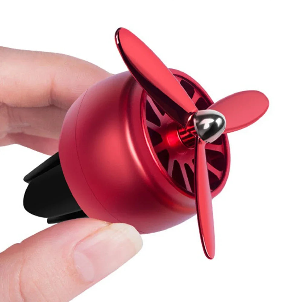 Car Air Freshener LED Mini Perfume Clip For Car Air Outlet Aromatherapy Freshener Auto Accessories Colorful Options Available