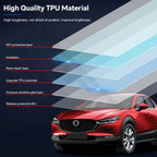 For Mazda CX-30 2020-2025 Clear Paint Protection Vinyl Film Precut Full Car Anti-Scratch UV Protection Invisible Car Wrap Film Car Mobile World