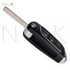 Car Remote Folding Key Shell for Buick Chevrolet Camaro Cruze Epica Lova Opel Vauxhall Insignia Astra Mokka Modified Fob Case CM World