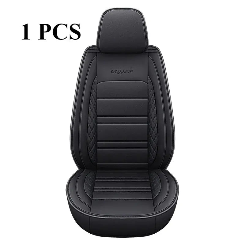 Full Coverage Pu Leather Car Seat Covers for PEUGEOT 206 307SW 308 407 408 508sw 208 2008 3008 4008 5008 Car Accessories CM World