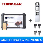 THINKCAR THINKSCAN 689BT Professional Key Programmer Automotive Diagnostic Tool Bidirectional Obd ECU Coding CANFD DOIP 34 Reset Car Mobile World