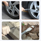 Car Spare Tire Lug Wrench - L type Hexagonal Head 17/19/21mm Slotted End Socket Repair Tool, Standard Tire Wrench CM World