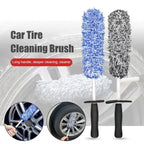 Car Wash Super Brush With Long Handle Easy To Cleaning Dust Removal Rims Spokes Wheel Barrel Car Protection Tools Accessories