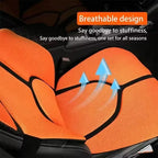 For BMW M2 2016-2026 Ergonomic Mesh Lumbar Support Cushion Massage Back Pad Breathable Car & Office Dual Use Auto Accessories