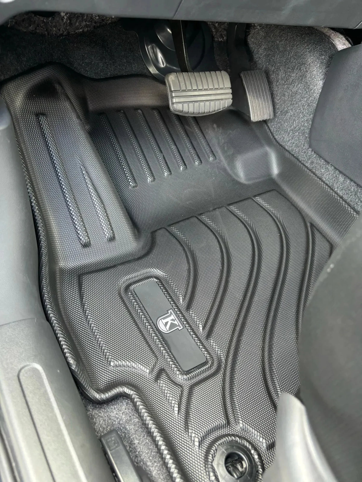 For Mitsubishi MIRAGE 2024 Rubber Floor Mats Waterproof Non-Slip Fully Surrounded Car Accessories Car Rugs TPE Car Mat Full Set