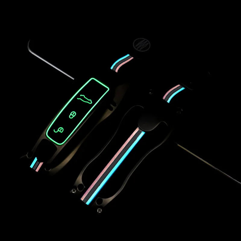 Zinc Alloy Car Smart Key Case Cover Shell Fob for Porsche New Cayenne Panamera 911 992 Taycan Car Protect Interior Accessories CM World