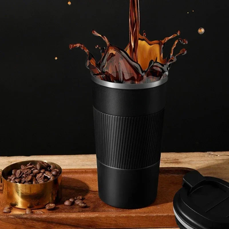 510ml 304 Stainless Steel Coffee Cup Thermal Mug For Xpeng Xiaopeng P7 G9 Car supplies Car accessories CM World